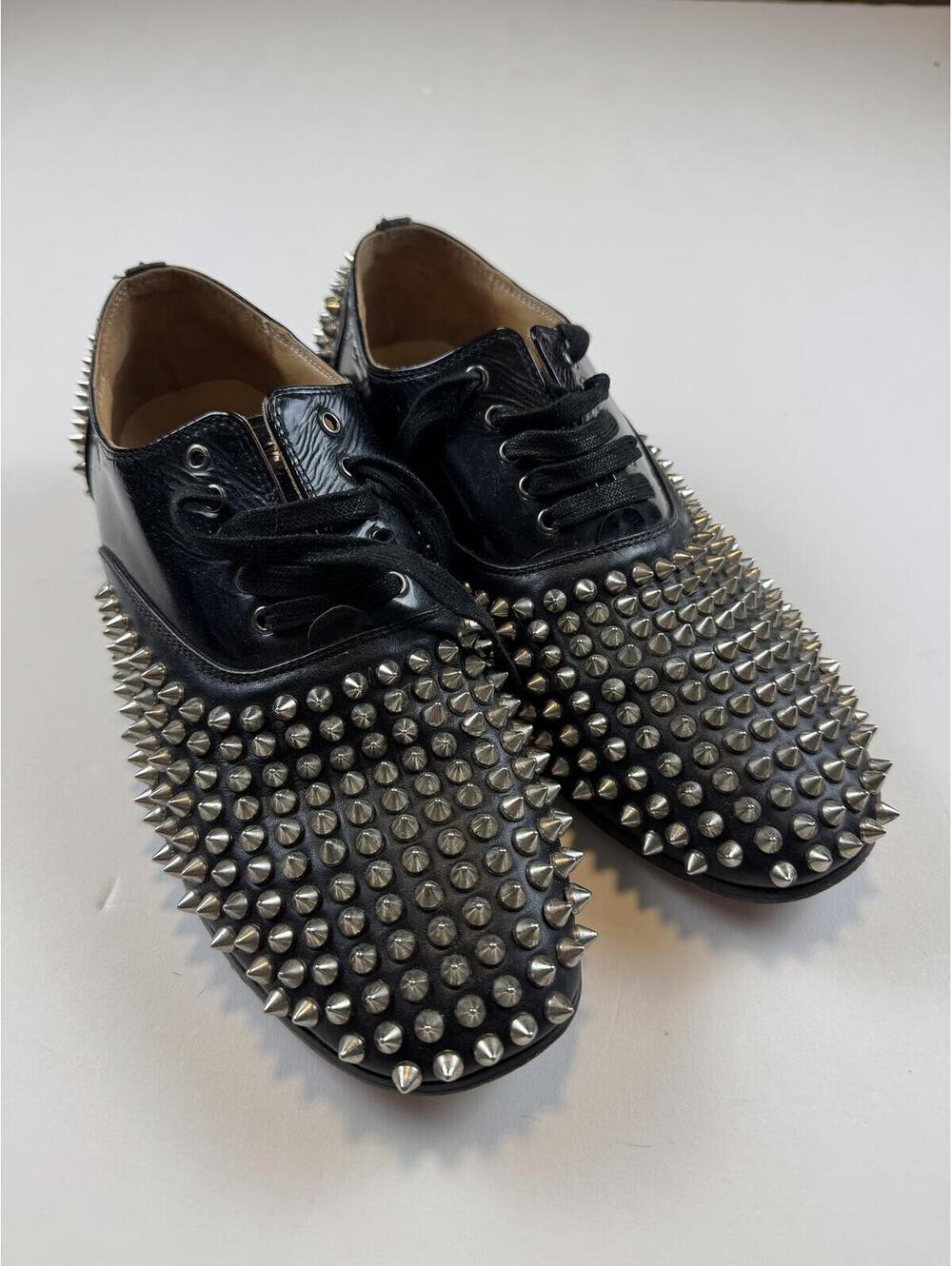 Christian Louboutin Freddy Spike Lace Up Oxfords